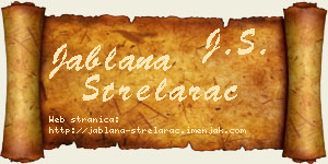 Jablana Strelarac vizit kartica